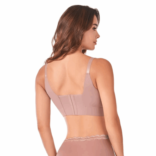 Bra Media Copa con Control en Espalda
