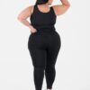 Black Leggins Set Talla Plus