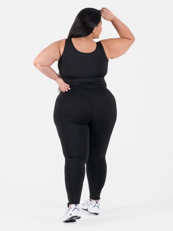 Black Leggins Set Talla Plus